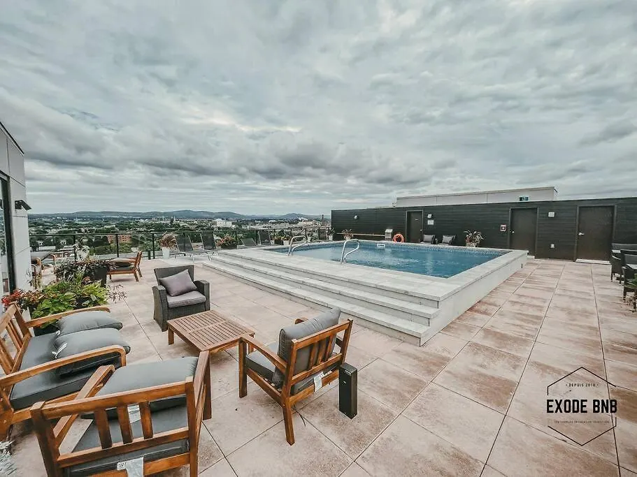 Appartement Le Rustique, Chic en Ville, BBQ/ Piscine Ville de Québec