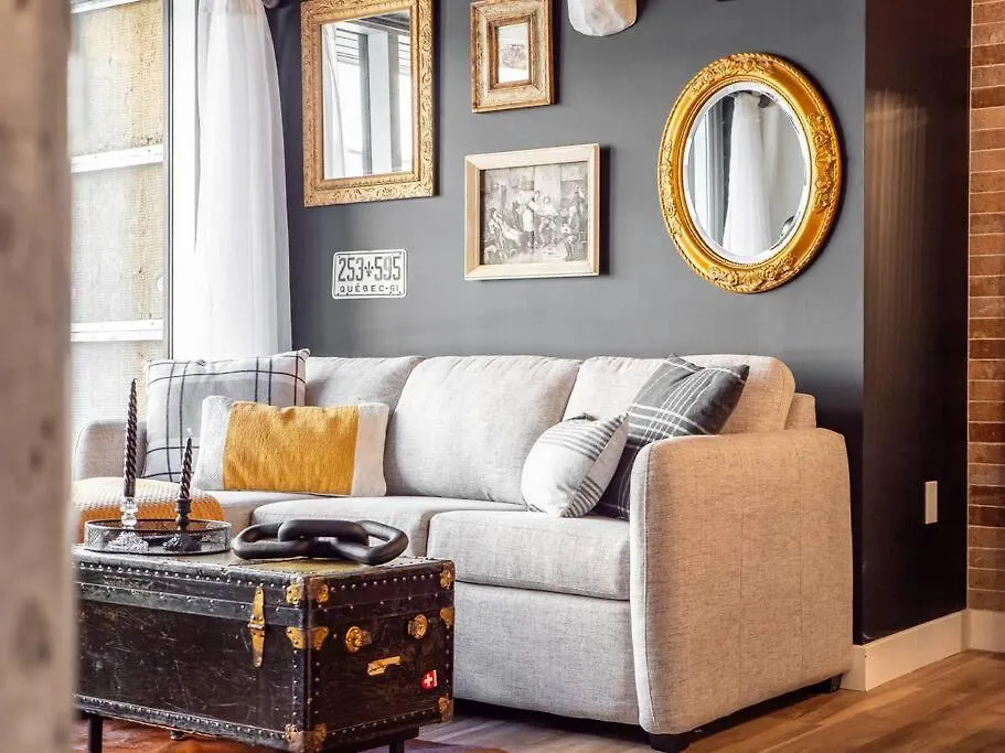 Appartement Le Rustique, Chic en Ville, BBQ/ Piscine Ville de Québec Canada